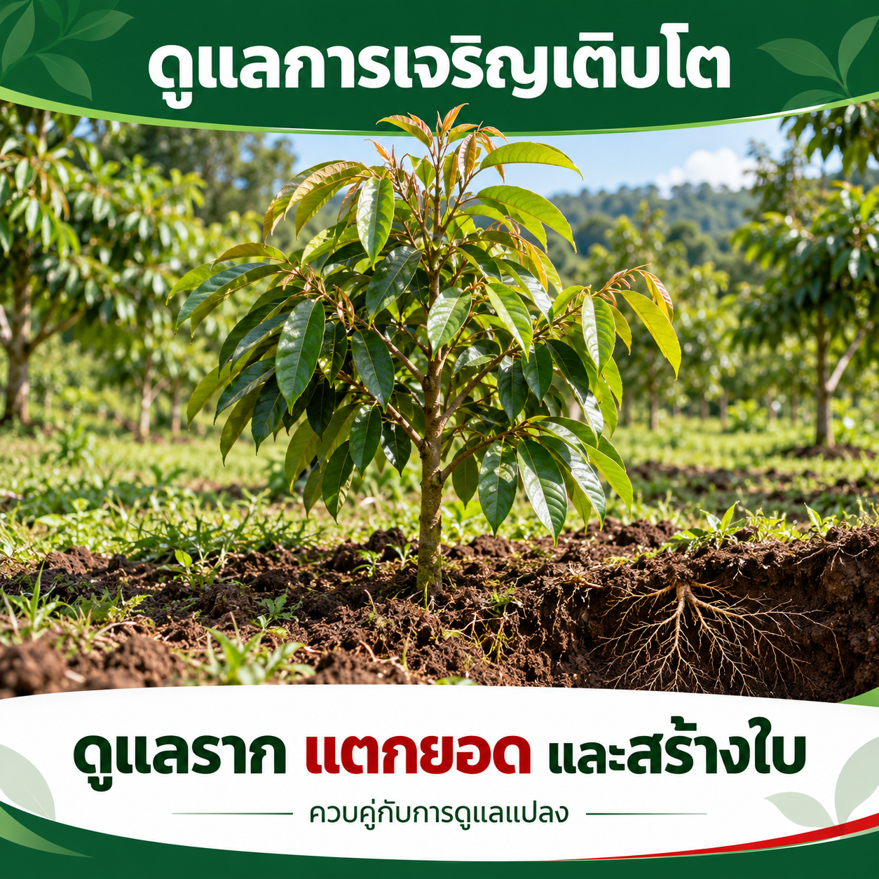 ภาพประกอบหัวข้อดูแลการเจริญเติบโต